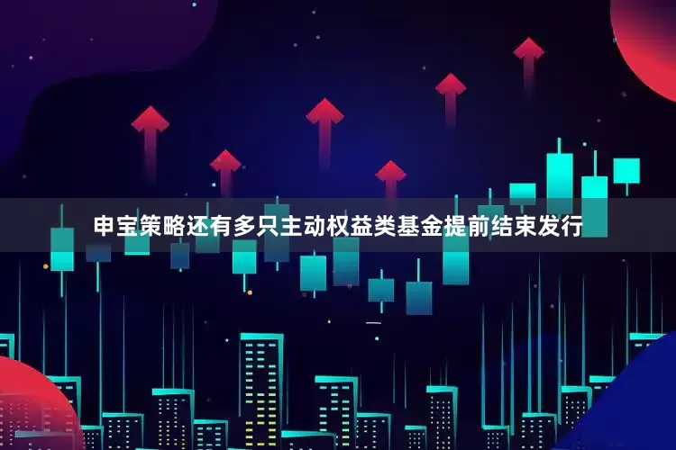 申宝策略还有多只主动权益类基金提前结束发行